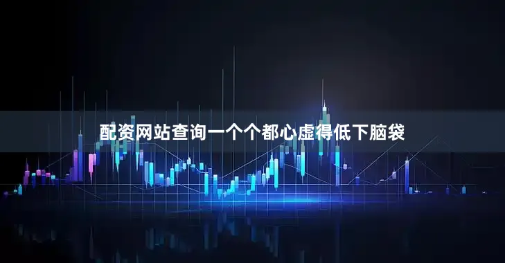 配资网站查询一个个都心虚得低下脑袋